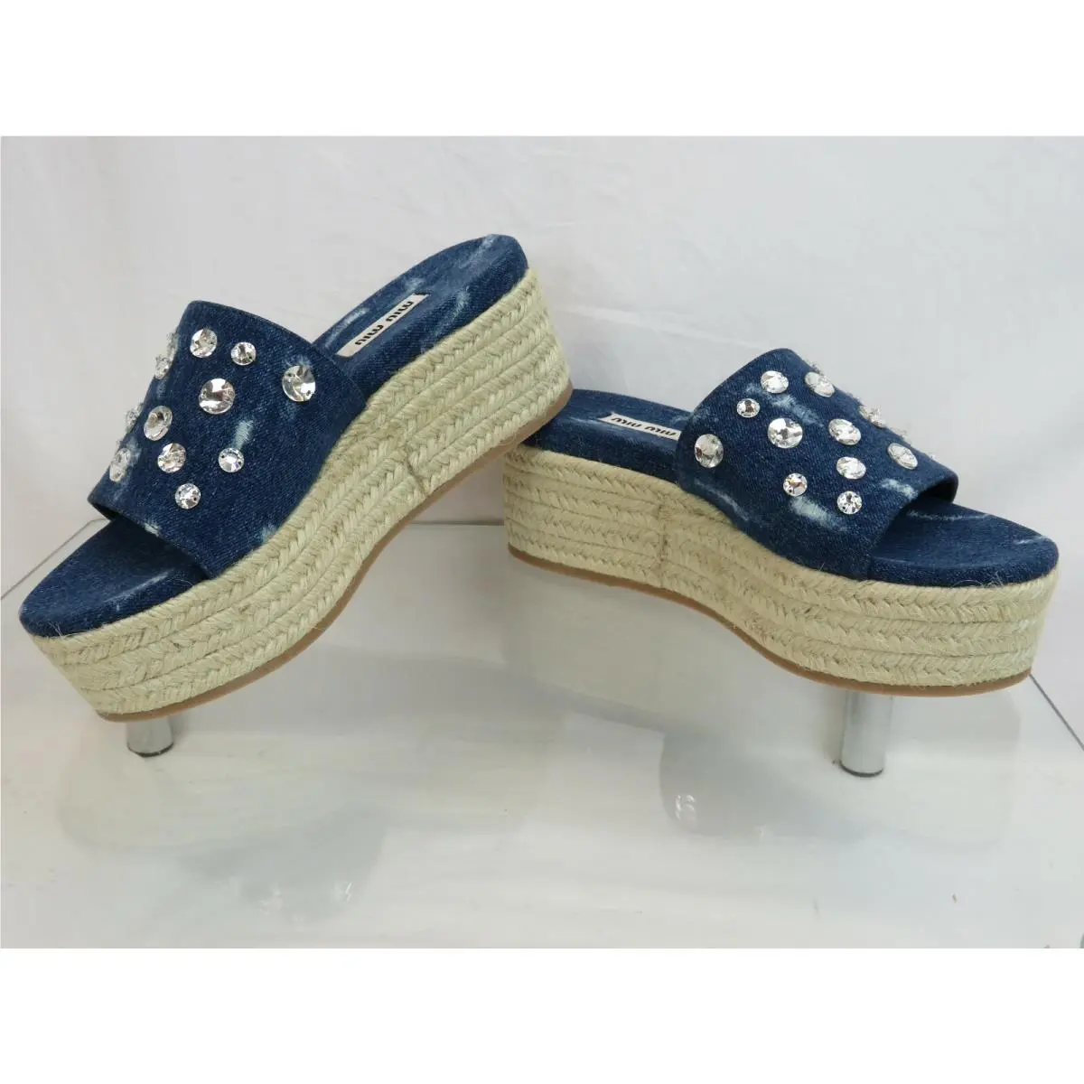 Miu Miu shoes - MIU MIU 5XX383 - Blue (UPC: 8056158896172) 4