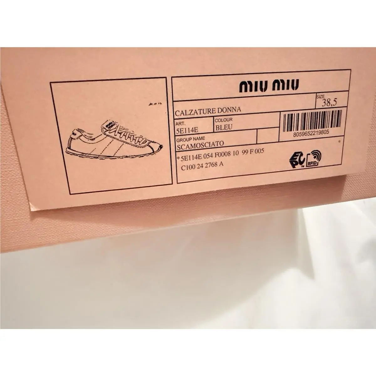 Miu Miu shoes - MIU MIU Plume - Plume - Blue 6
