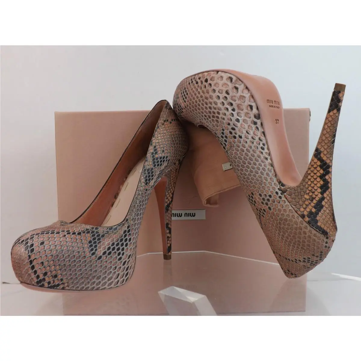 Miu Miu shoes - Pink (UPC: 0468205358348) 8