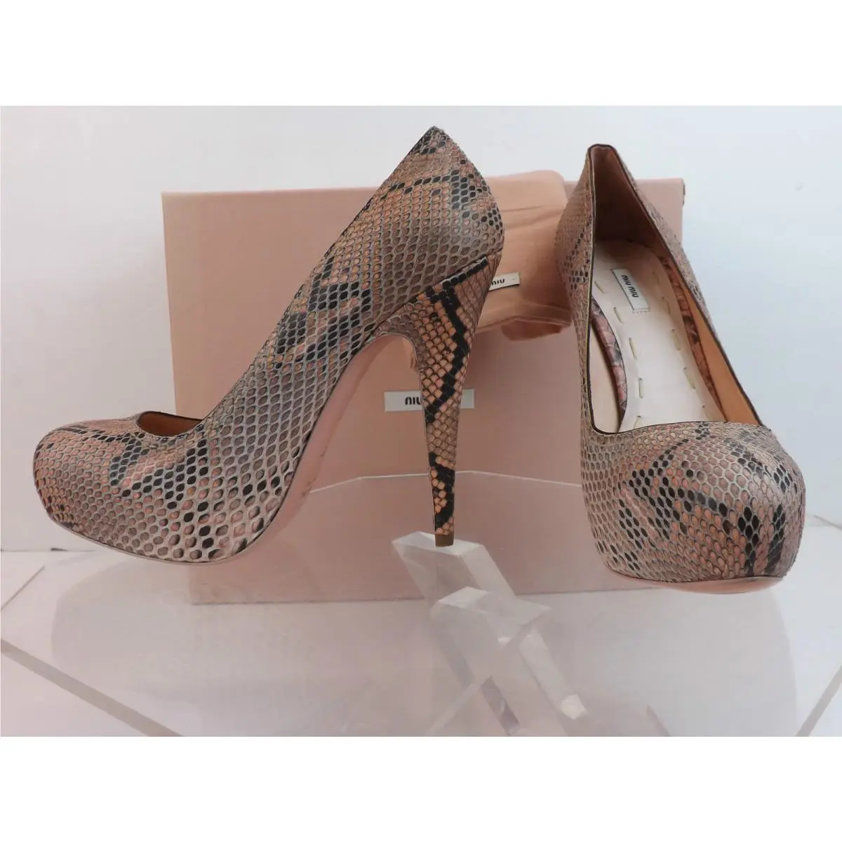 Miu Miu shoes - Pink (UPC: 0468205358348) 10