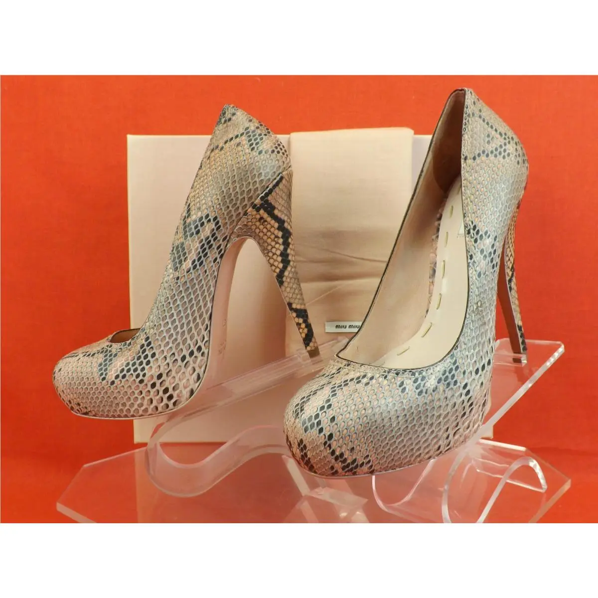 Miu Miu shoes - Pink (UPC: 0468205358348) 3