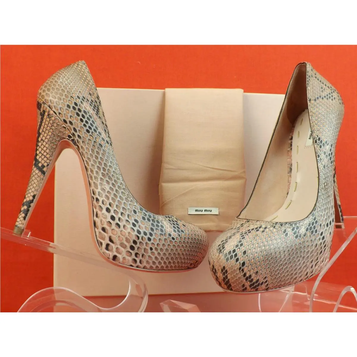 Miu Miu shoes - Pink (UPC: 0468205358348) 7