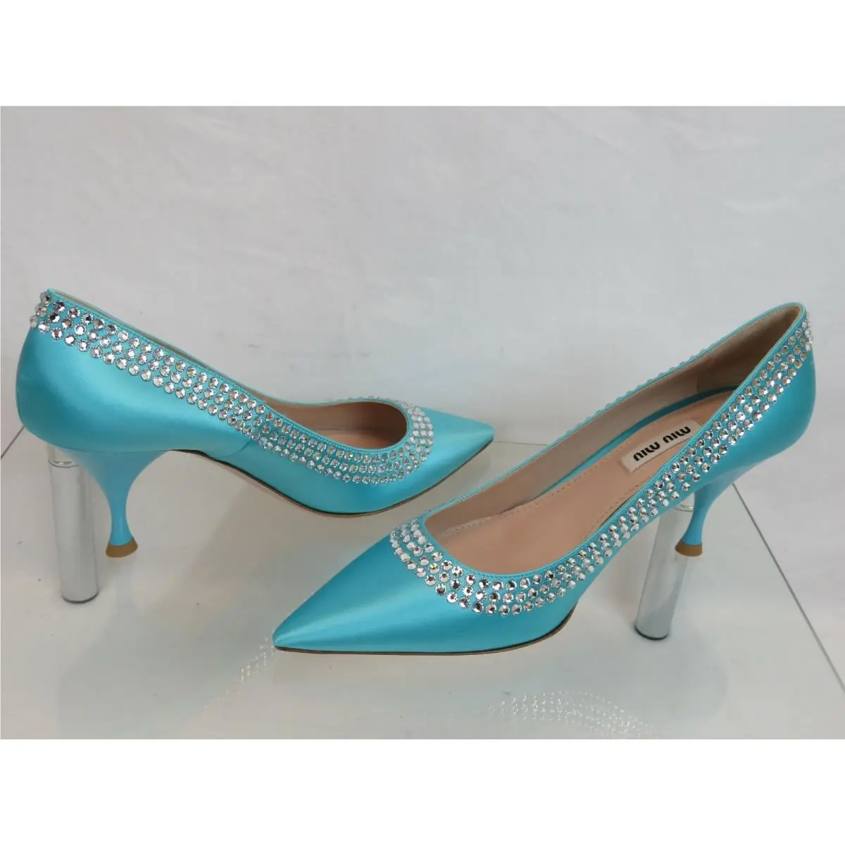 Miu Miu shoes - 5I796C - 5I796C - Blue (UPC: 8051188547445) 8