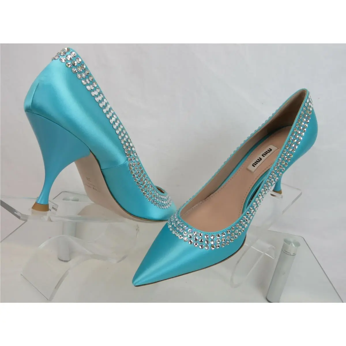 Miu Miu shoes - 5I796C - 5I796C - Blue (UPC: 8051188547445) 3