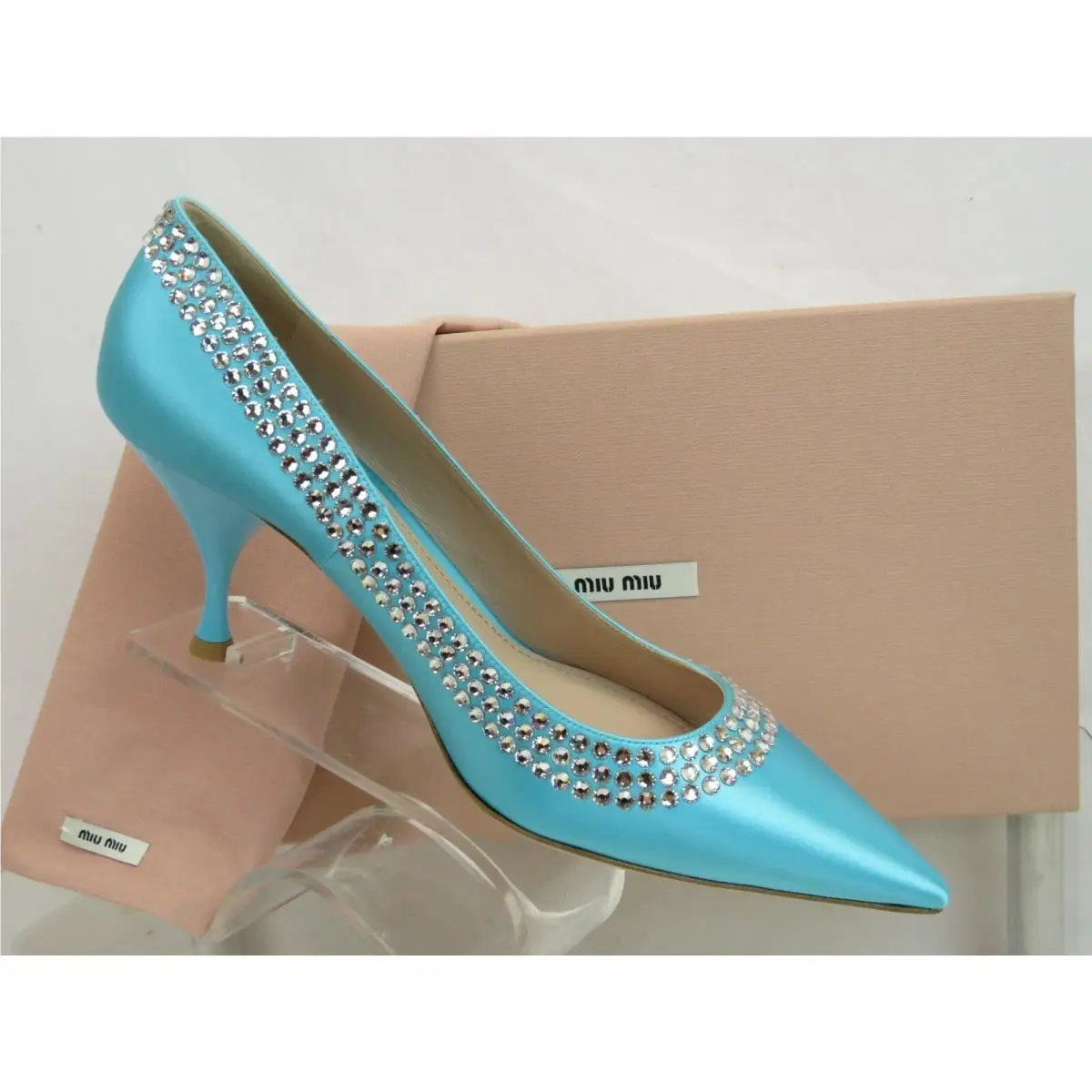 Miu Miu shoes - 5I796C - 5I796C - Blue (UPC: 8051188547445) 5