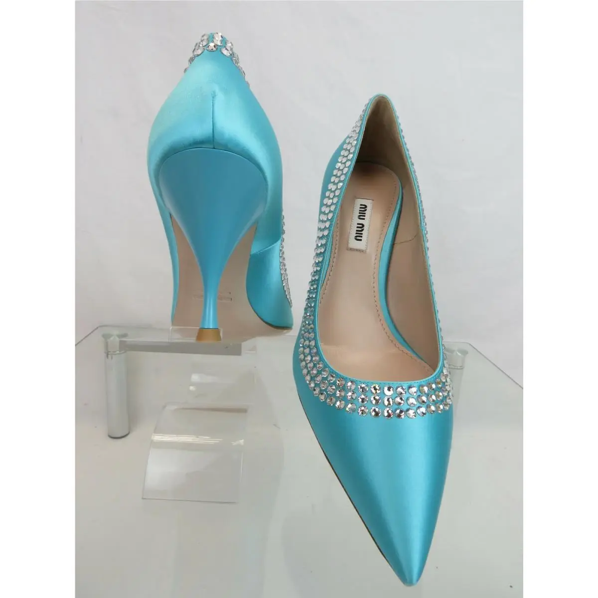 Miu Miu shoes - 5I796C - 5I796C - Blue (UPC: 8051188547445) 6