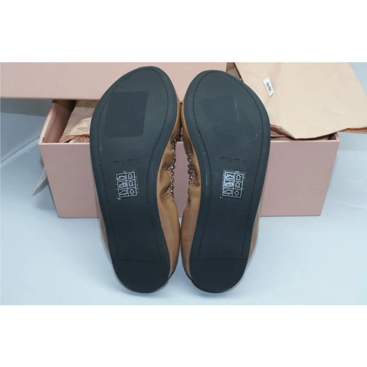 Miu Miu shoes - Comfort Plus - Comfort Plus - Beige, Main: Cammeo (UPC: 8034101514243) 4