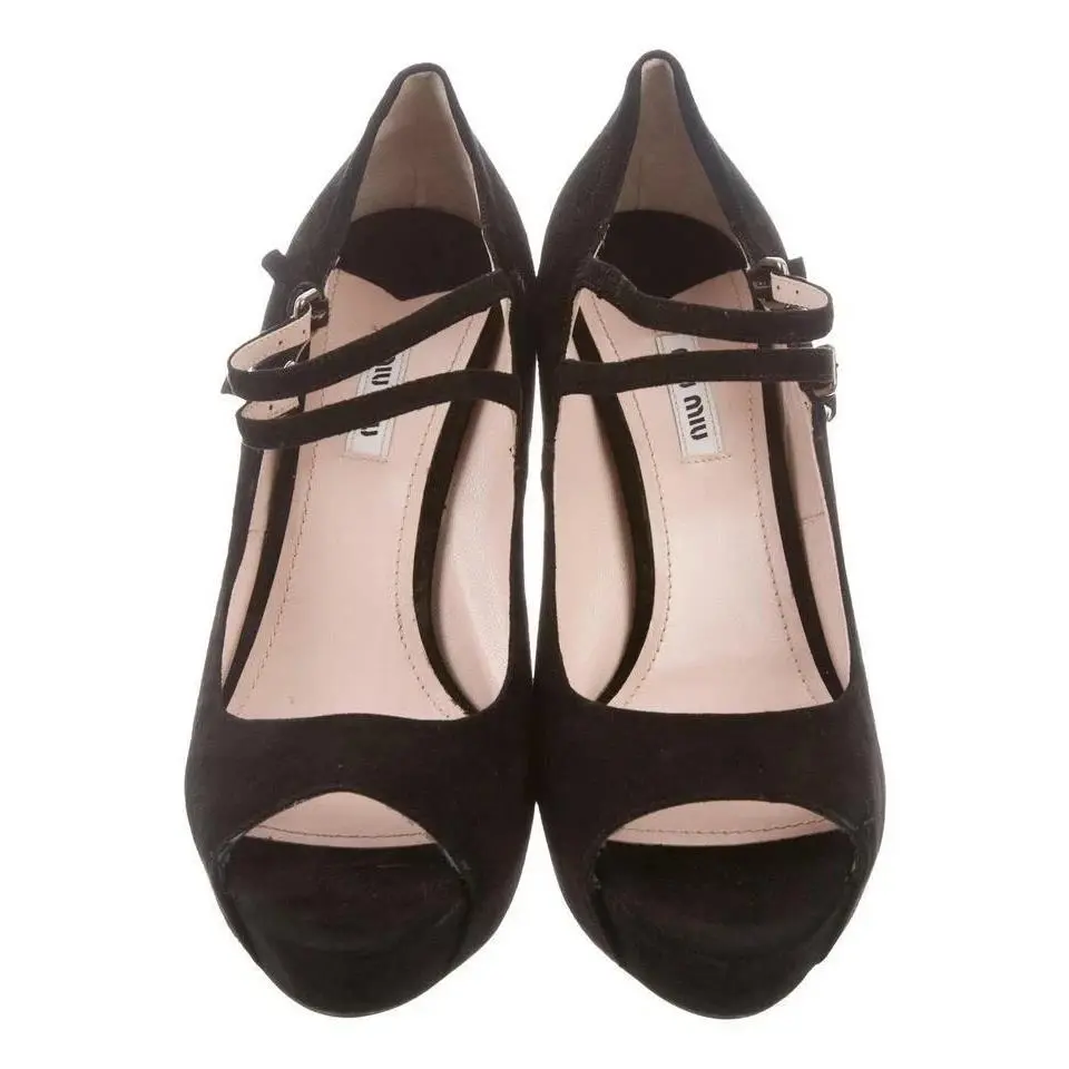 Miu Miu shoes - MIU MIU PRADA 5KP238 - PRADA - Black (UPC: 8058094208415) 2