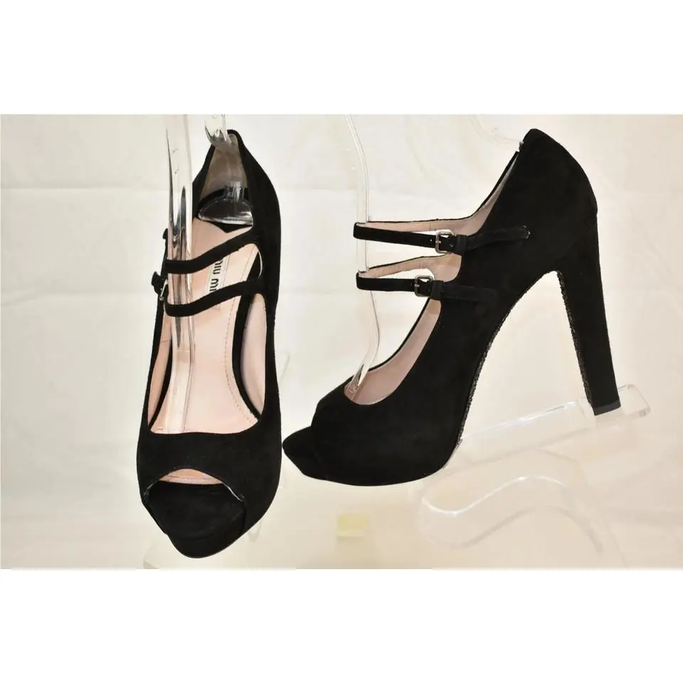 Miu Miu shoes - MIU MIU PRADA 5KP238 - PRADA - Black (UPC: 8058094208415) 3