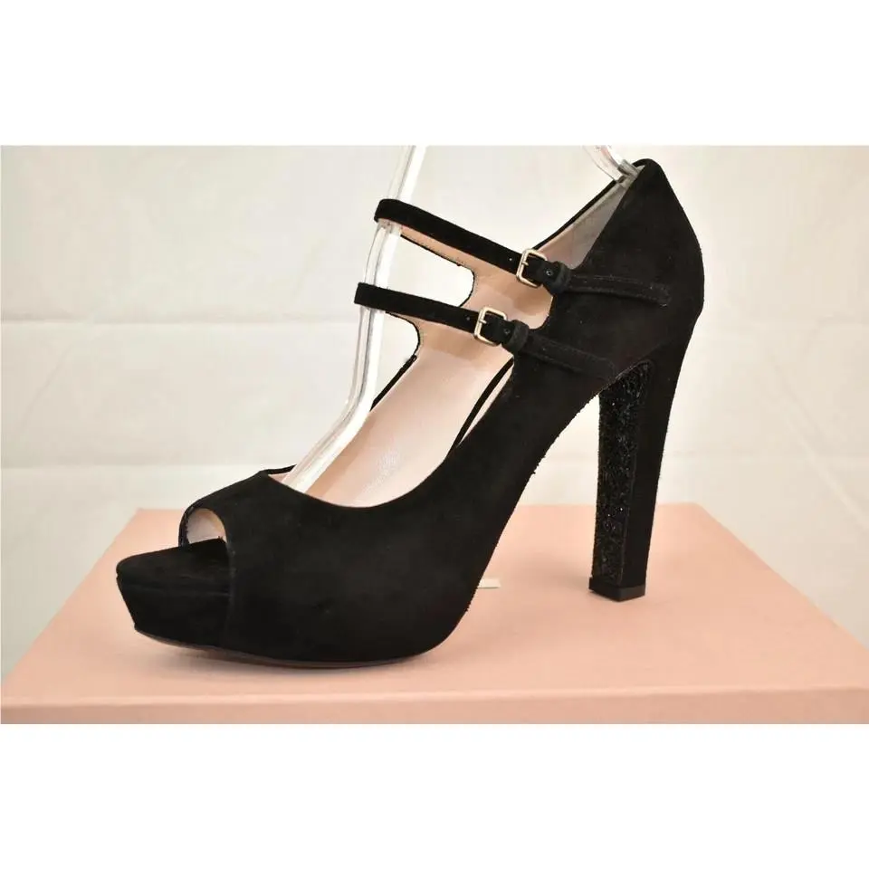 Miu Miu shoes - MIU MIU PRADA 5KP238 - PRADA - Black (UPC: 8058094208415) 5