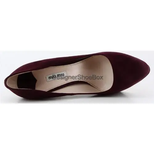 Miu Miu shoes - Wine, Main: Granato (UPC: 8058181603192) 1