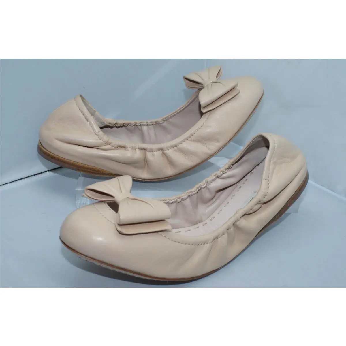 Miu Miu shoes - Miu Miu flats - flats - Ivory, Main: Cipria (UPC: 8051415206275) 9