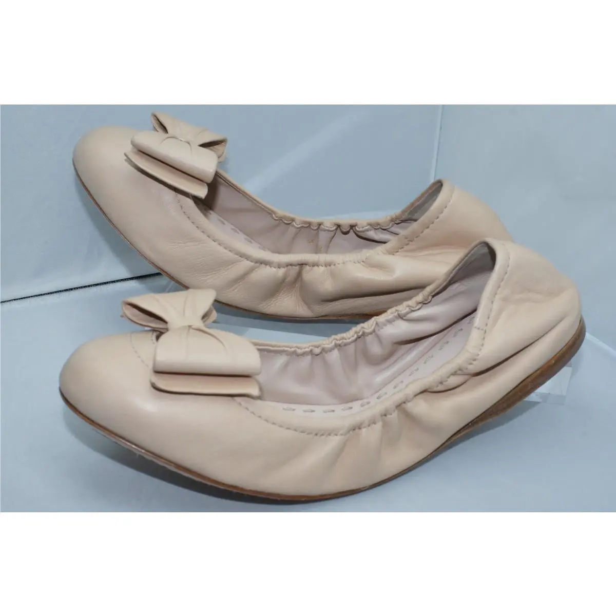Miu Miu shoes - Miu Miu flats - flats - Ivory, Main: Cipria (UPC: 8051415206275) 10