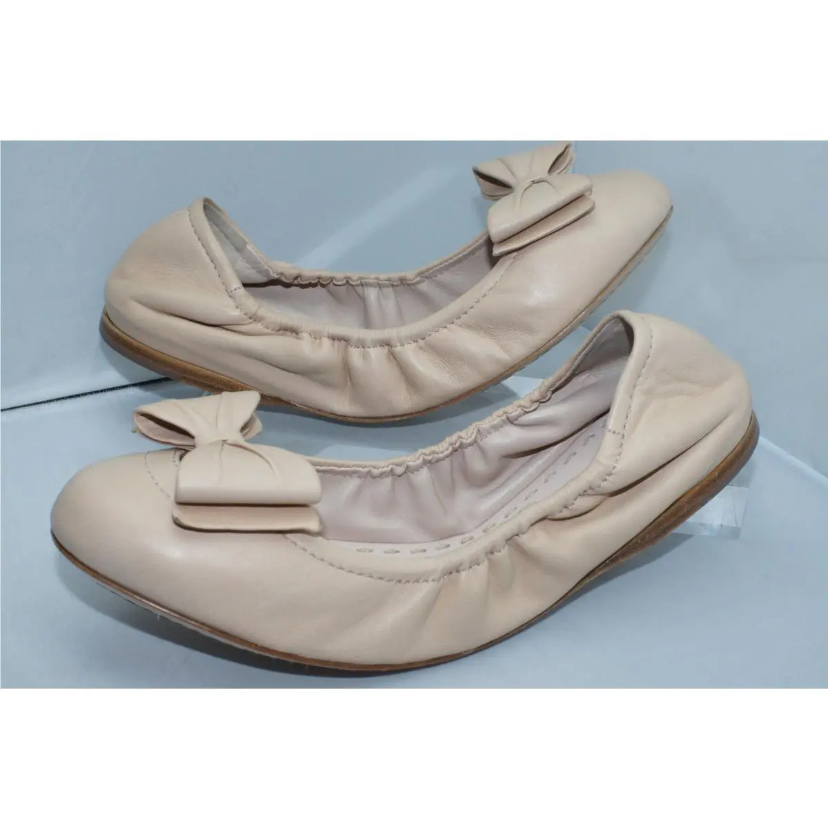 Miu Miu shoes - Miu Miu flats - flats - Ivory, Main: Cipria (UPC: 8051415206275) 2
