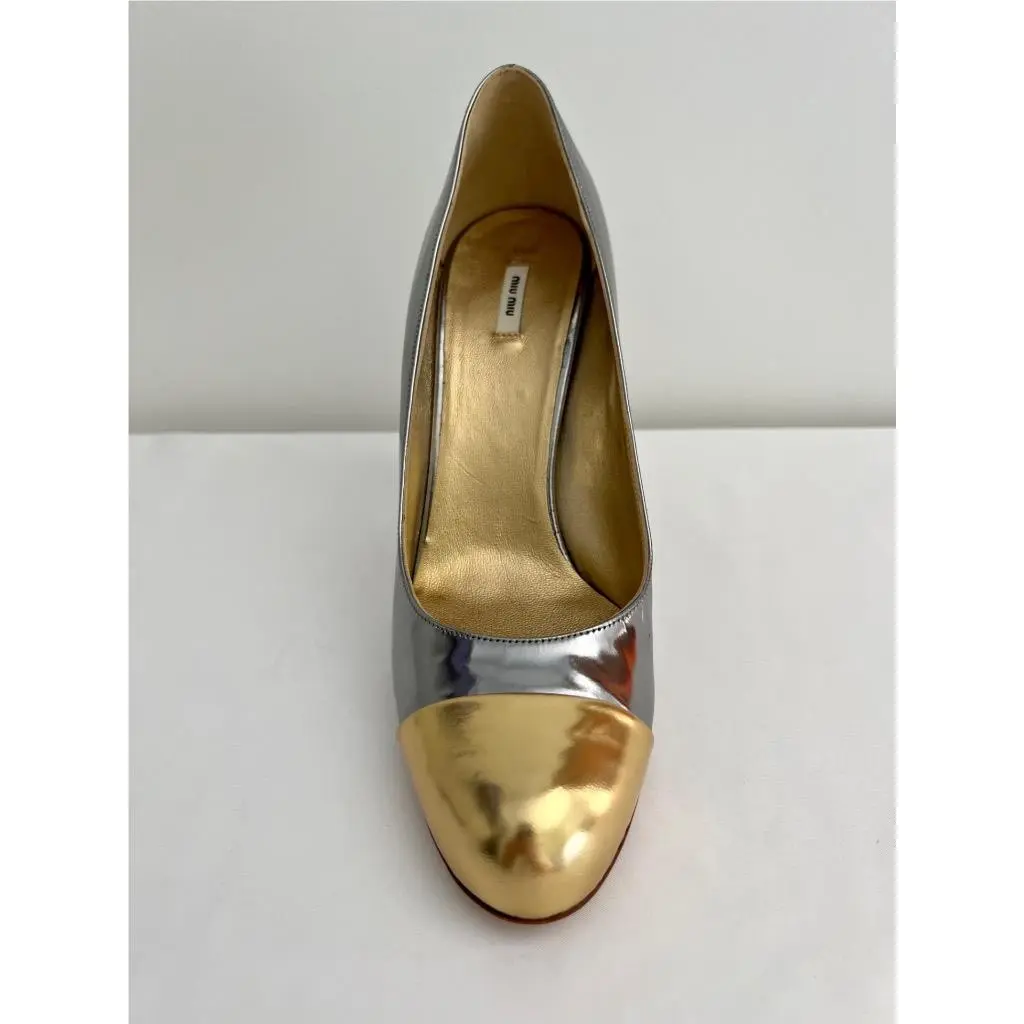 Miu Miu shoes - Platinum & Gold 9