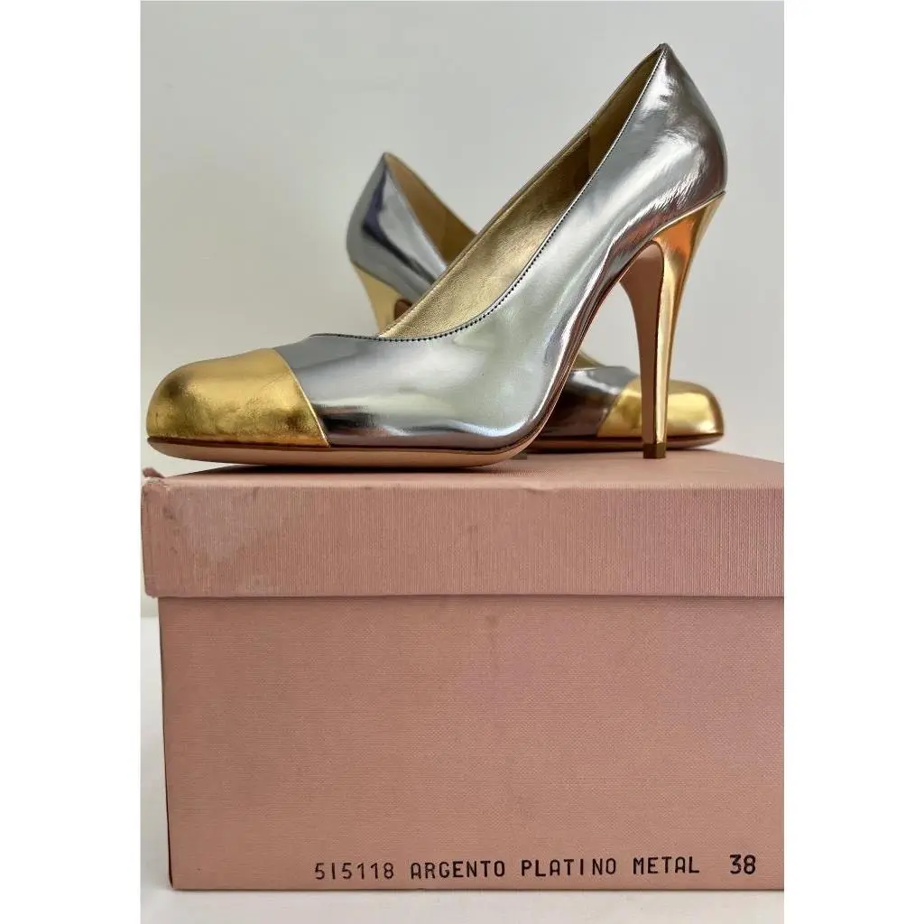 Miu Miu shoes - Platinum & Gold 3