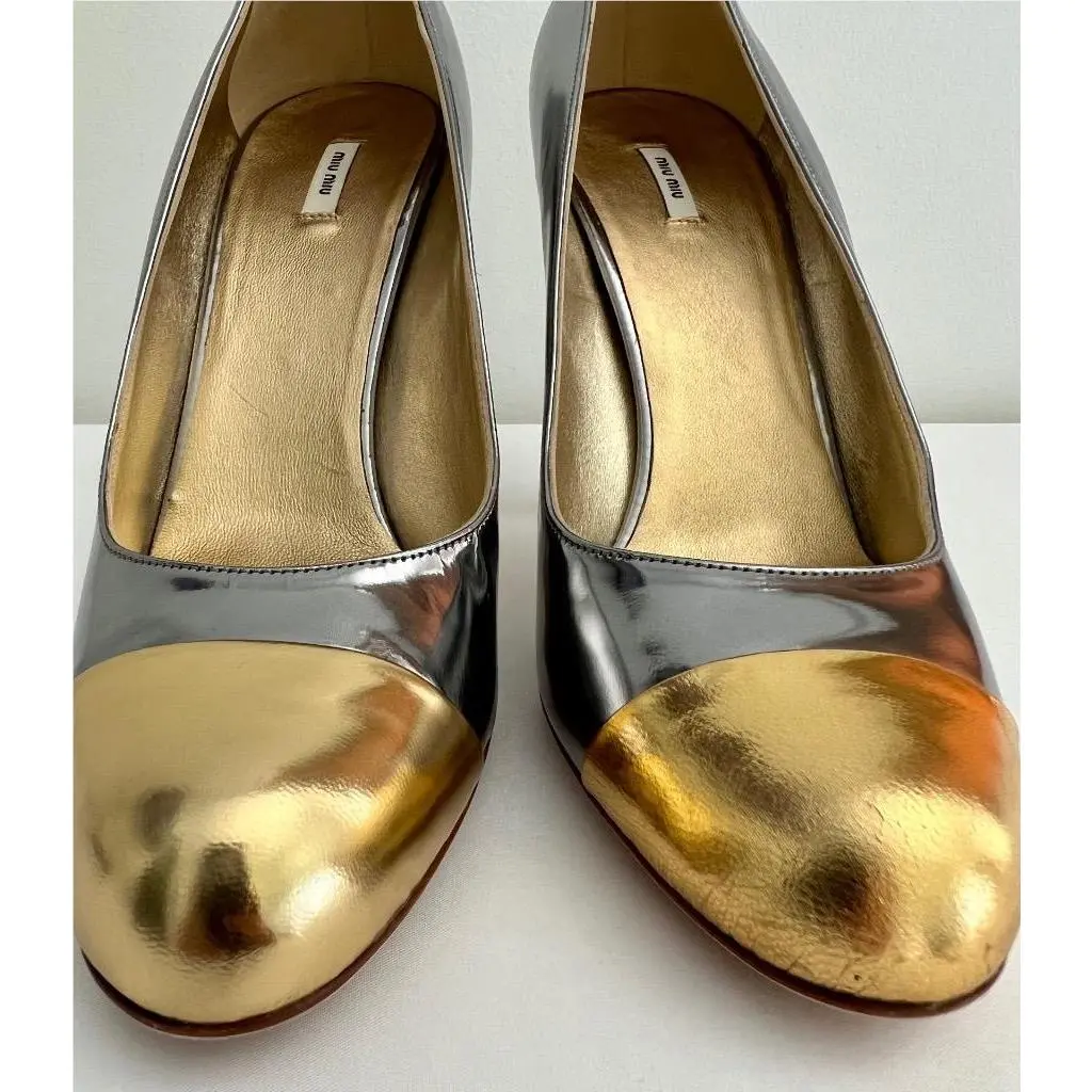 Miu Miu shoes - Platinum & Gold 5