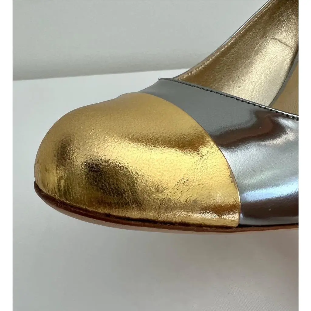 Miu Miu shoes - Platinum & Gold 10