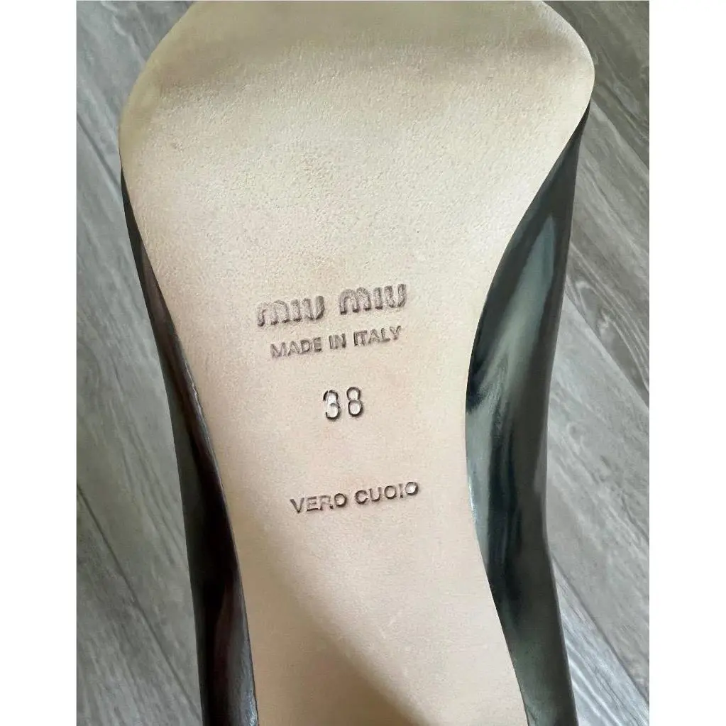 Miu Miu shoes - Platinum & Gold 6