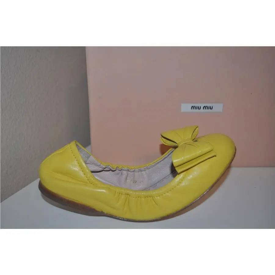 Miu Miu shoes - Yellow 0