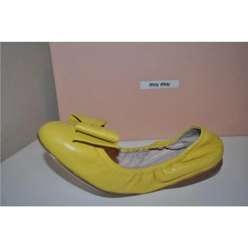 Miu Miu shoes - Yellow 1