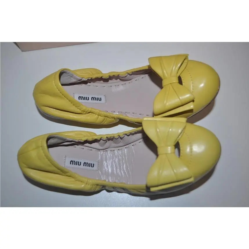 Miu Miu shoes - Yellow 2
