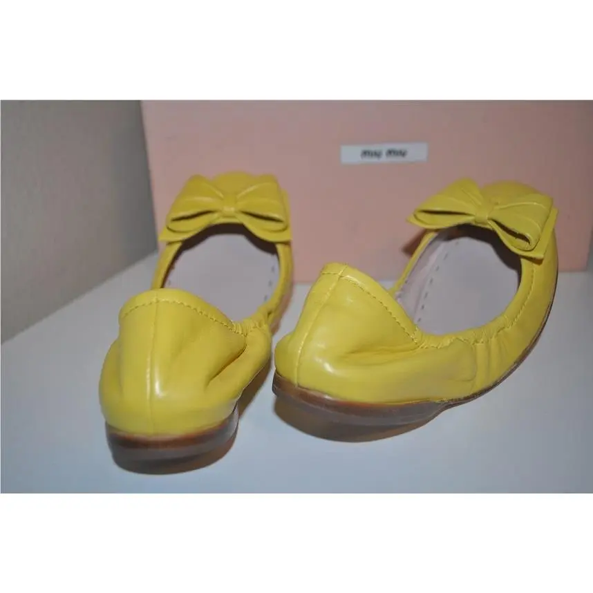 Miu Miu shoes - Yellow 3