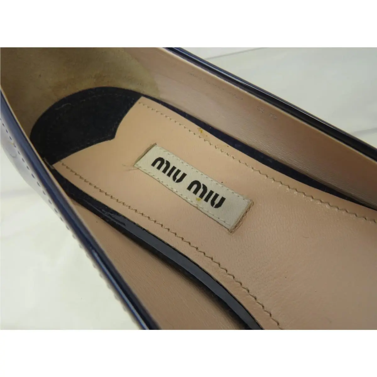 Miu Miu shoes - 5F9686 - 5F9686 - Blue (UPC: 8051760849172) 9