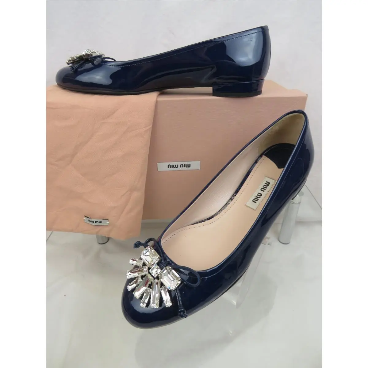 Miu Miu shoes - 5F9686 - 5F9686 - Blue (UPC: 8051760849172) 2