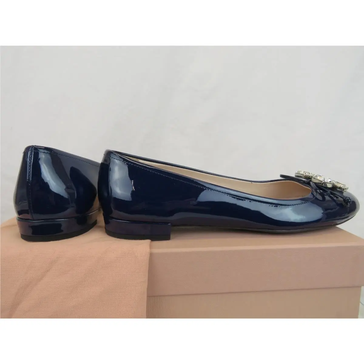 Miu Miu shoes - 5F9686 - 5F9686 - Blue (UPC: 8051760849172) 7