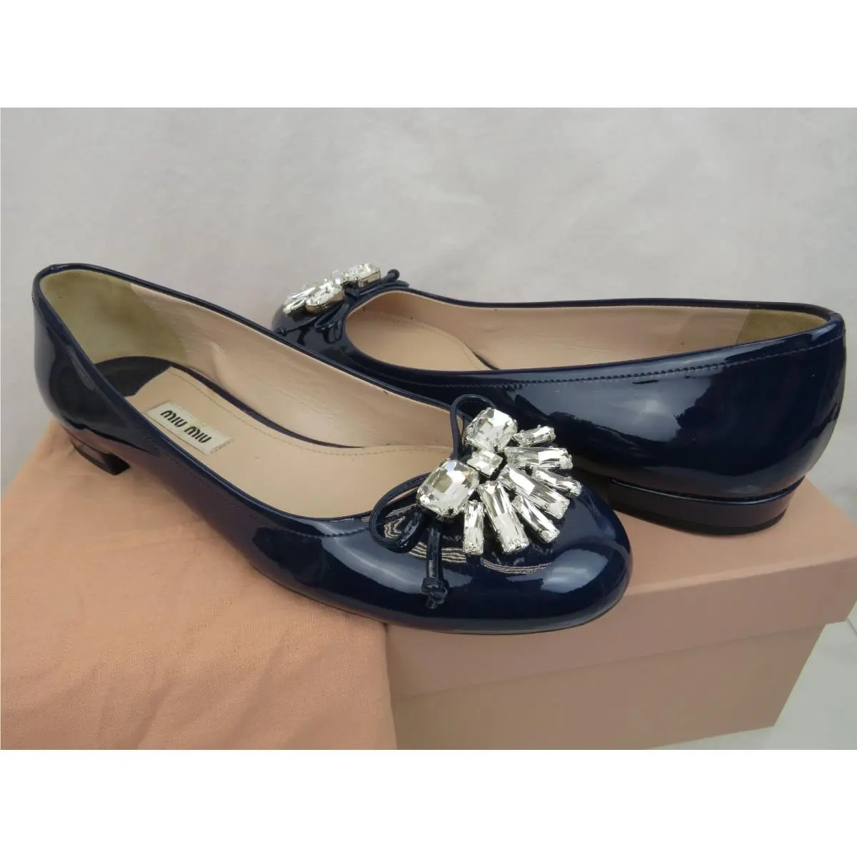 Miu Miu shoes - 5F9686 - 5F9686 - Blue (UPC: 8051760849172) 6