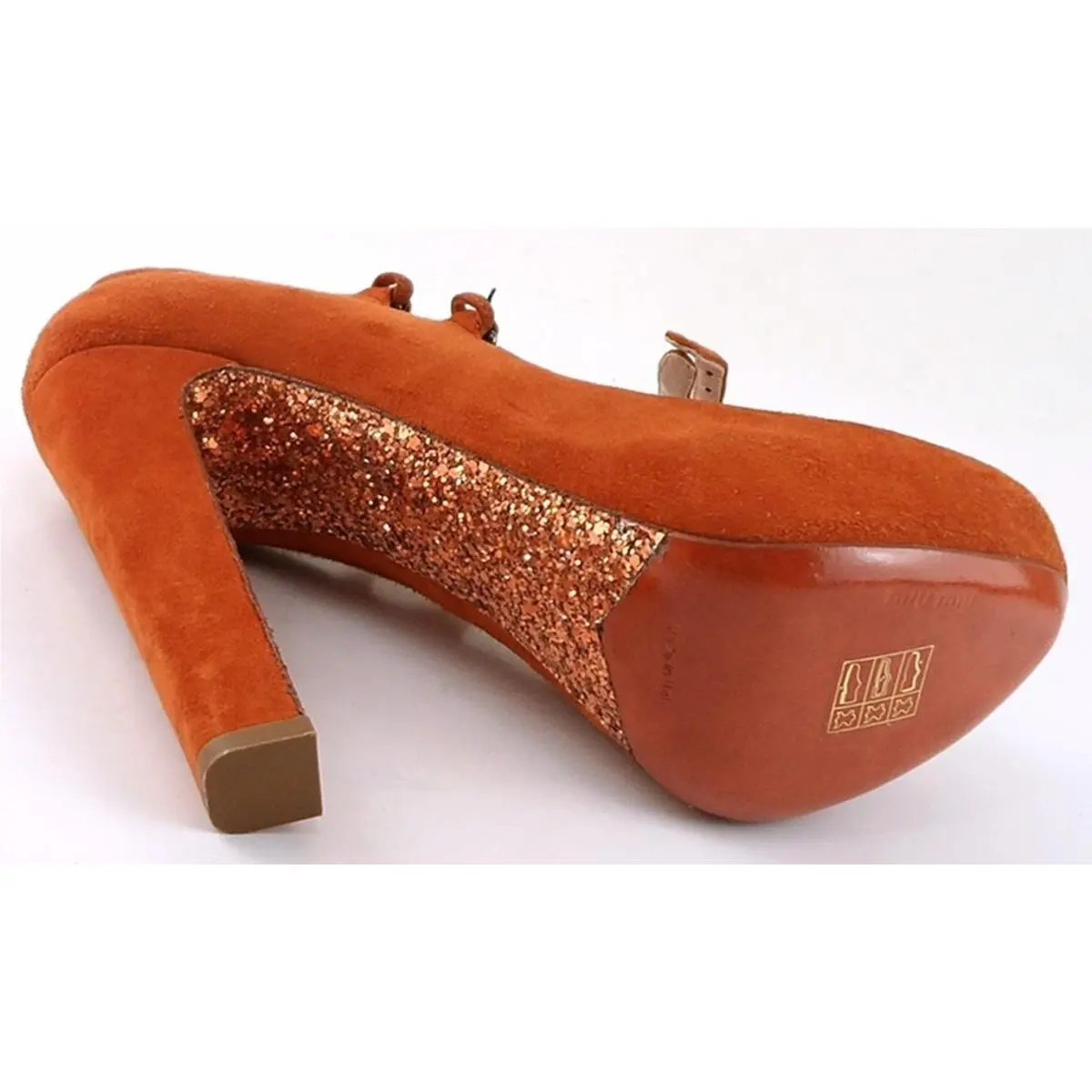 Miu Miu shoes - Orange, Main: Rame (UPC: 8053673429441) 3