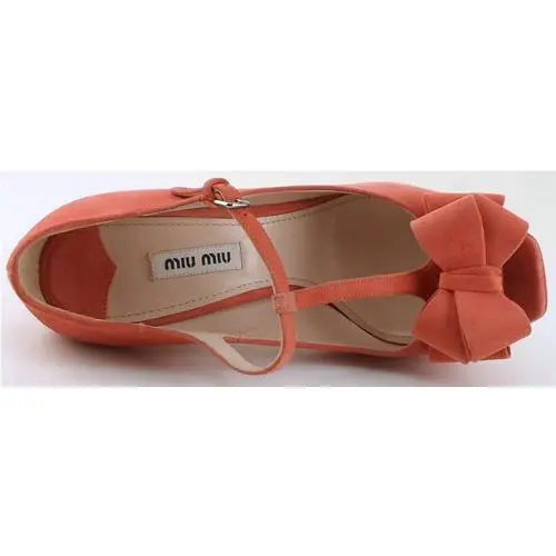 Miu Miu shoes - Coral, Main: Camelia (UPC: 8058181570036) 2