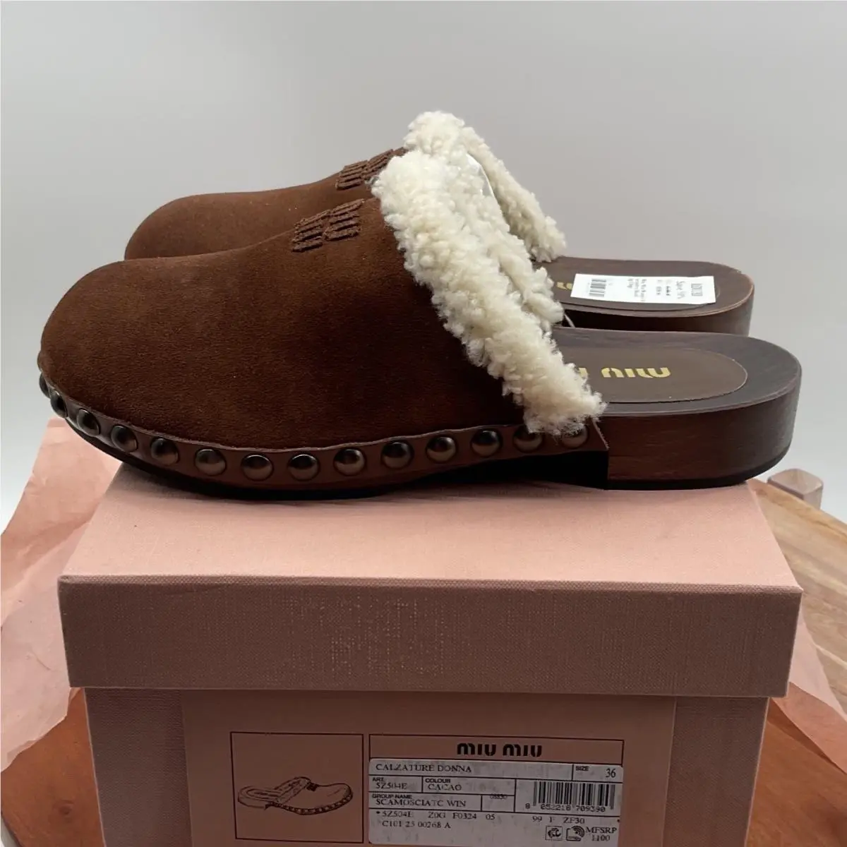 Miu Miu shoes - 5Z504E - 5Z504E - Brown 6