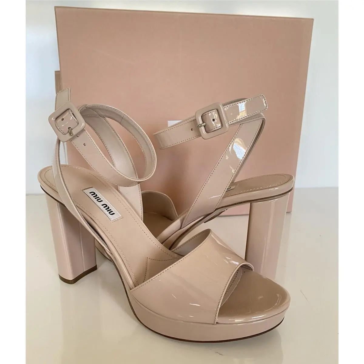 Miu Miu shoes - Tan (UPC: 8056158324231) 0