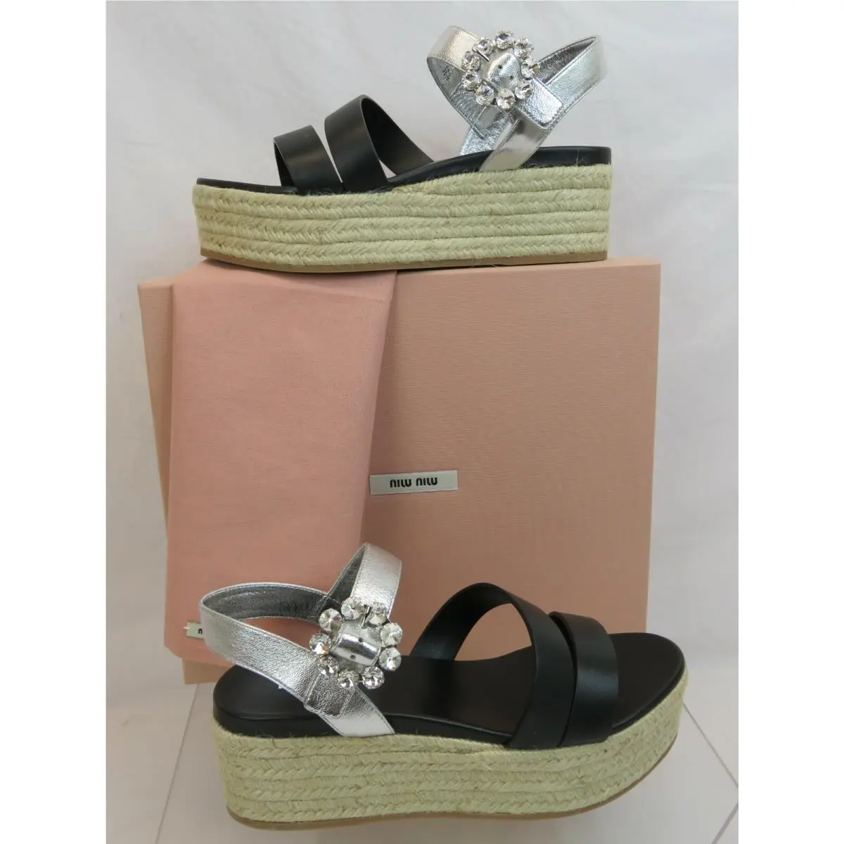 Miu Miu shoes - MIU MIU 5XZ379 - Black (UPC: 8059227524525) 1