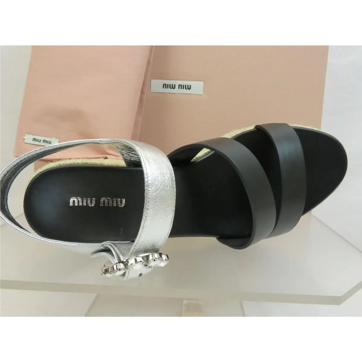 Miu Miu shoes - MIU MIU 5XZ379 - Black (UPC: 8059227524525) 2