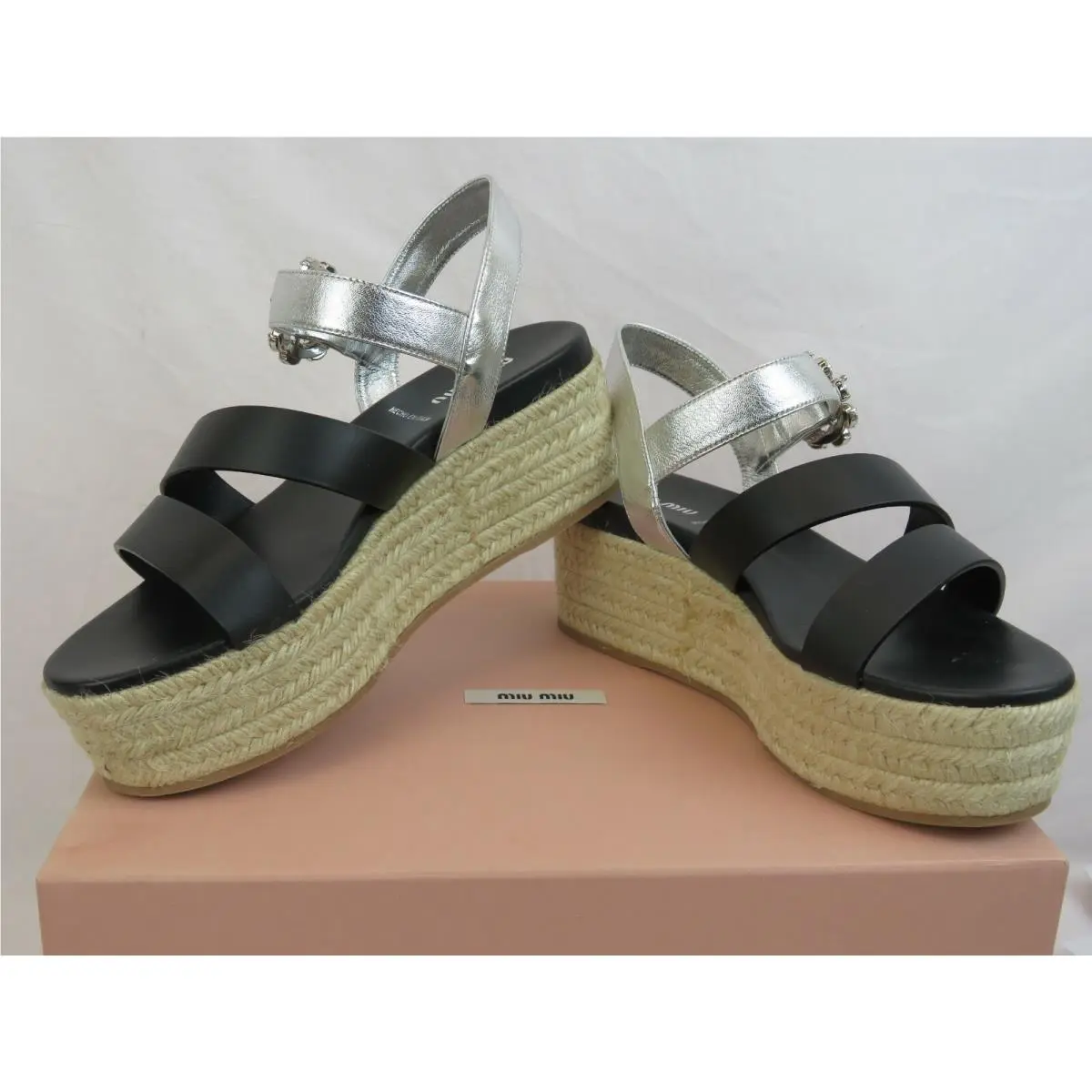 Miu Miu shoes - MIU MIU 5XZ379 - Black (UPC: 8059227524525) 5