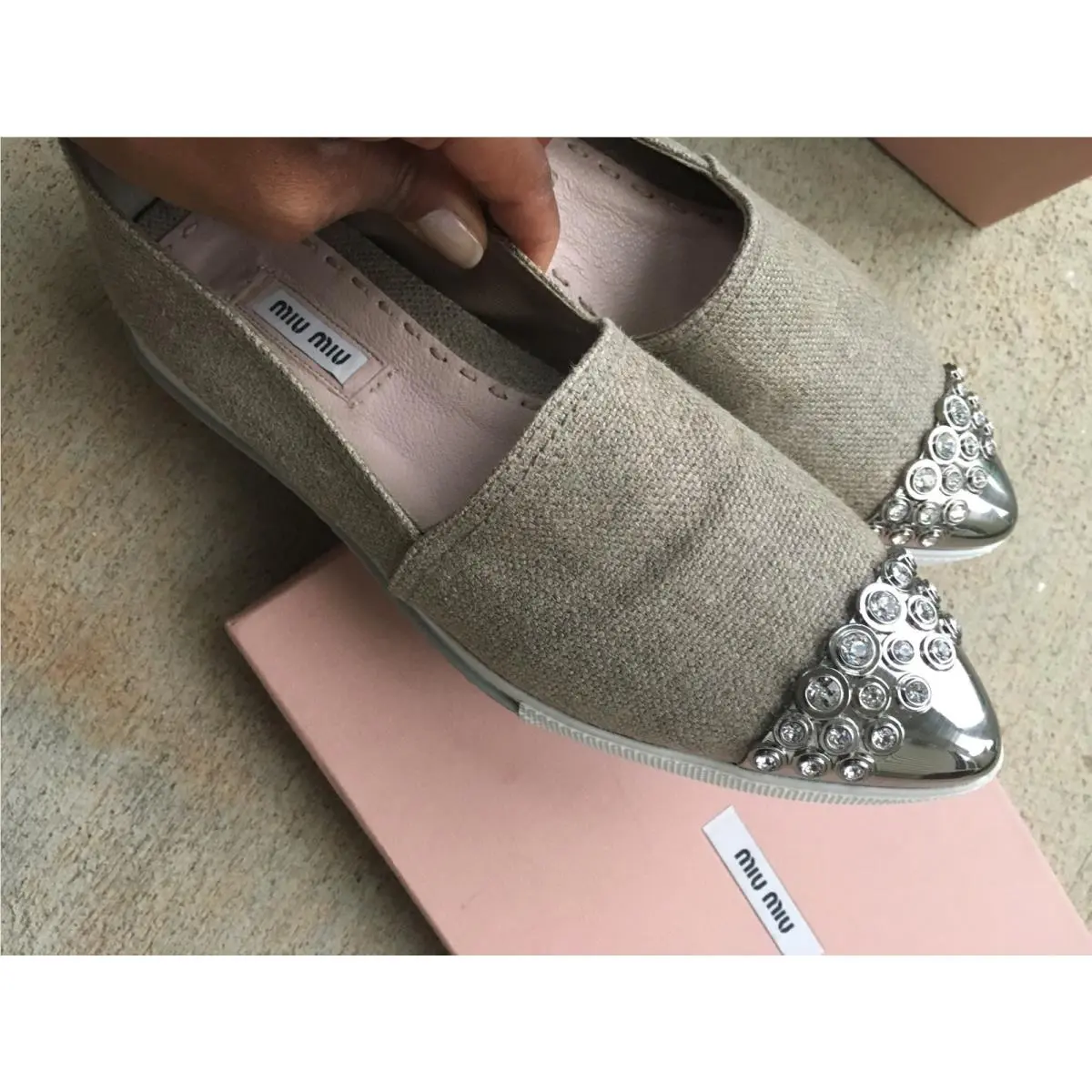 Miu Miu shoes - Beige 3