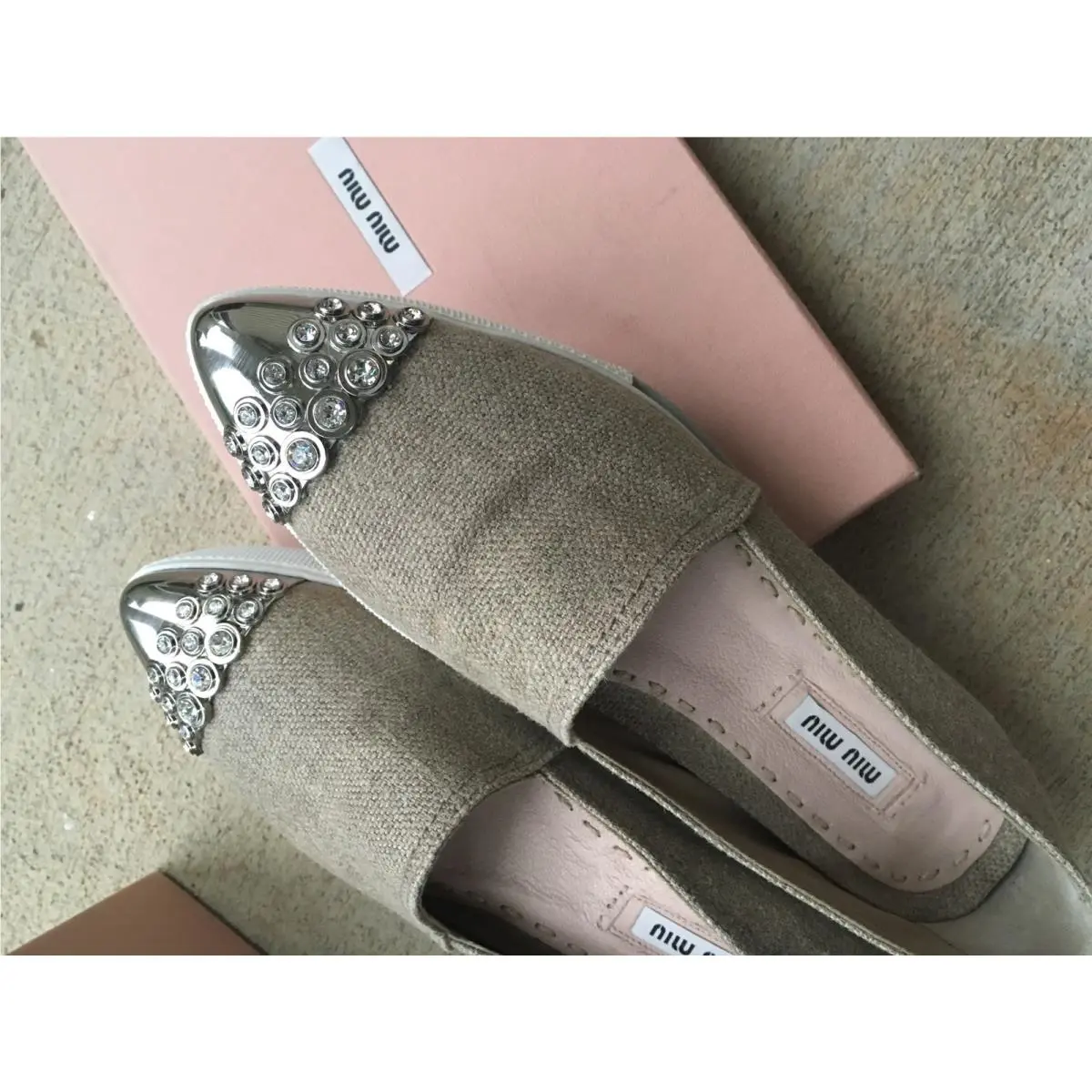 Miu Miu shoes - Beige 4