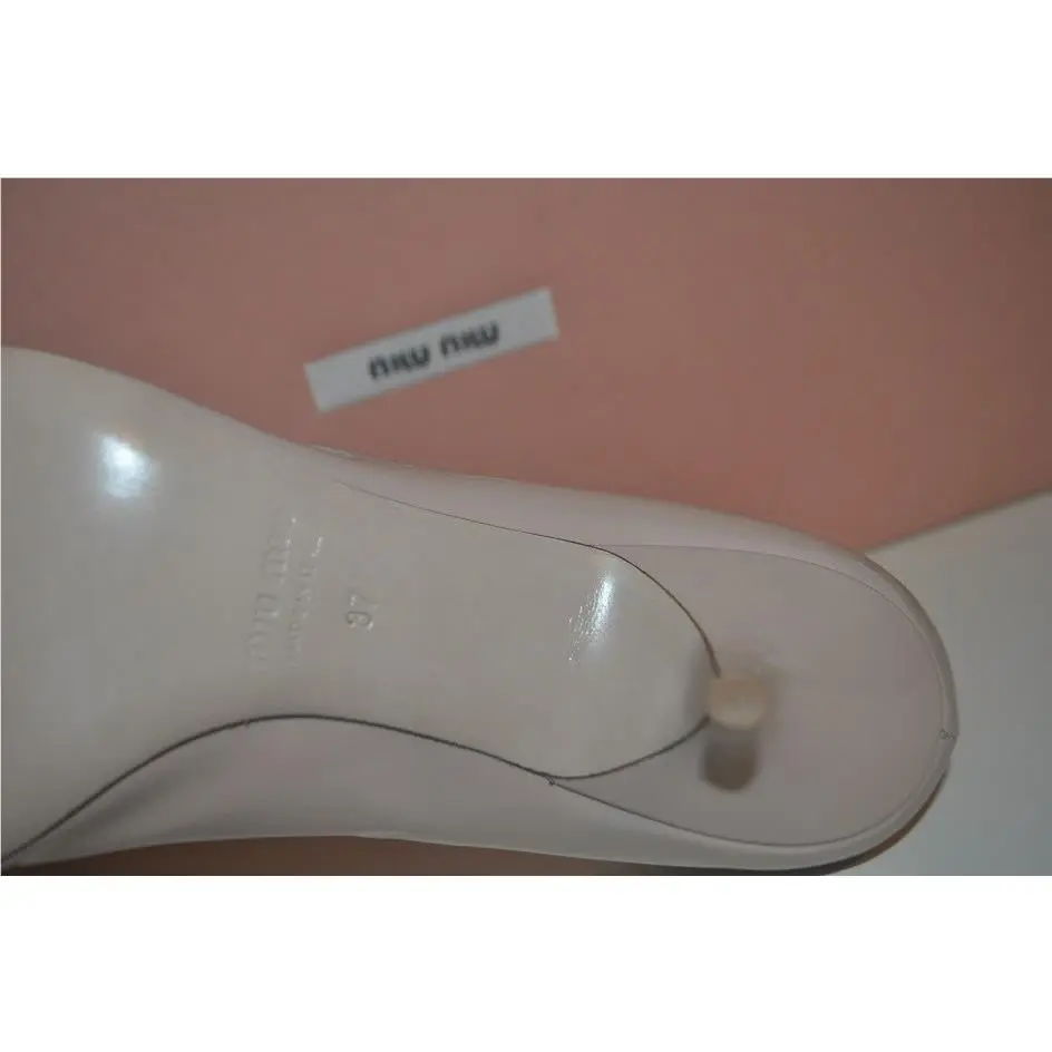 Miu Miu shoes - Beige 4