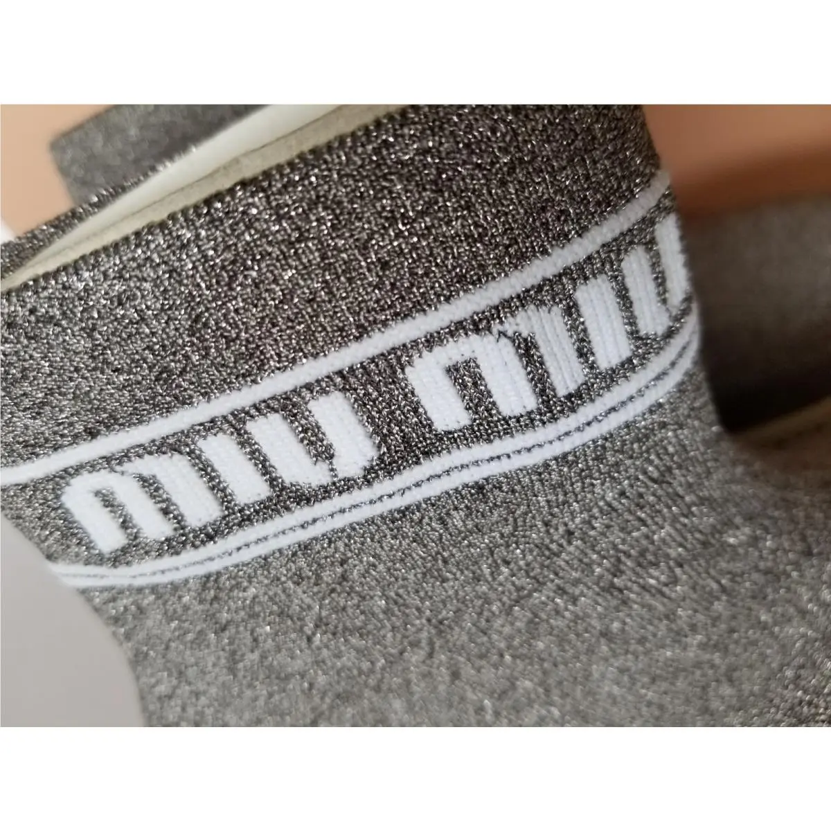 Miu Miu shoes - Gray, Manufacturer`s: Chromo + Bianco 1