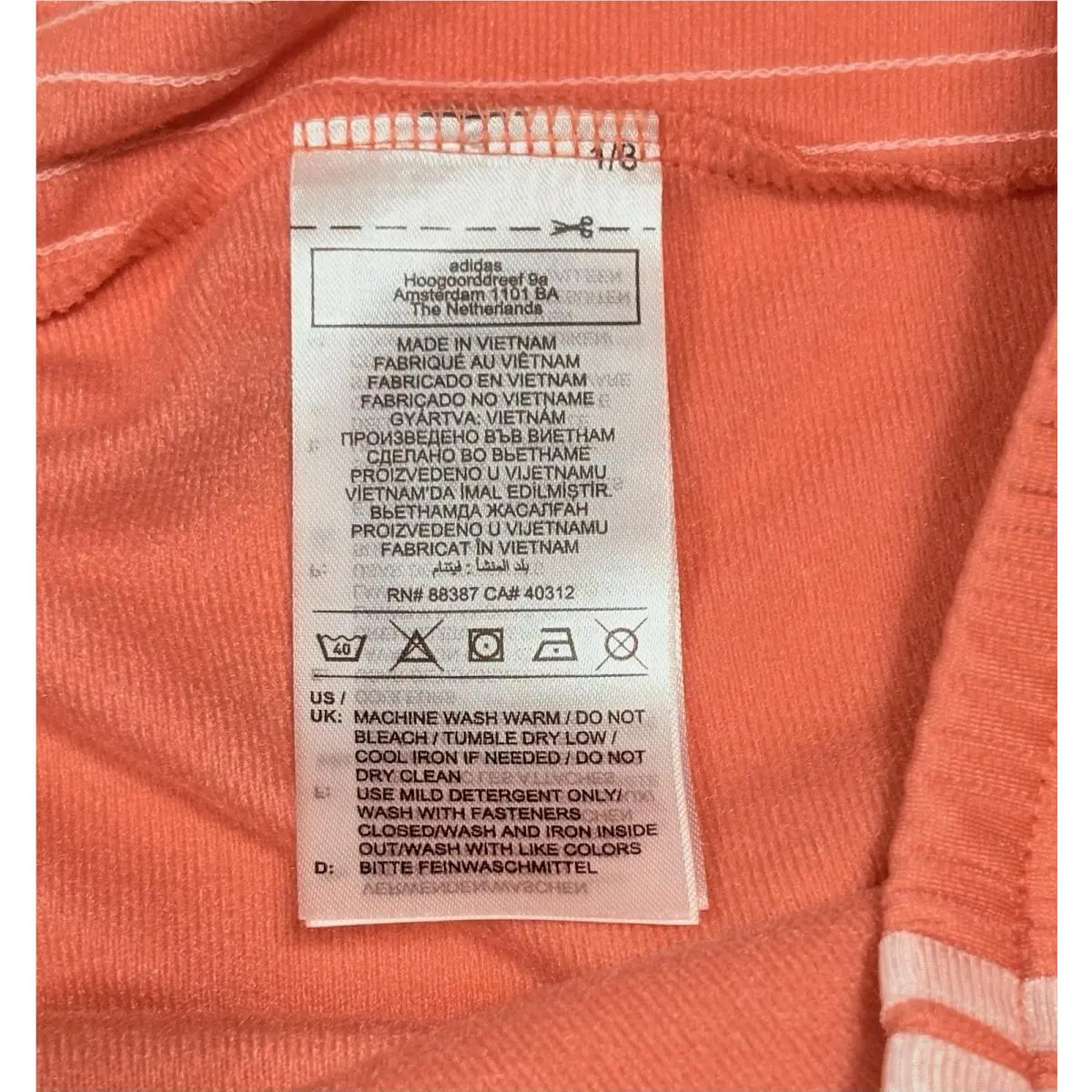 Adidas clothing - JC8286 - JC8286 - Peach - JC8286 15