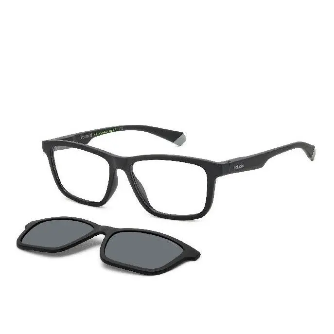 PLD2147/CS O6W Black Gold Sunglasses 55mm Unisex by Polaroid