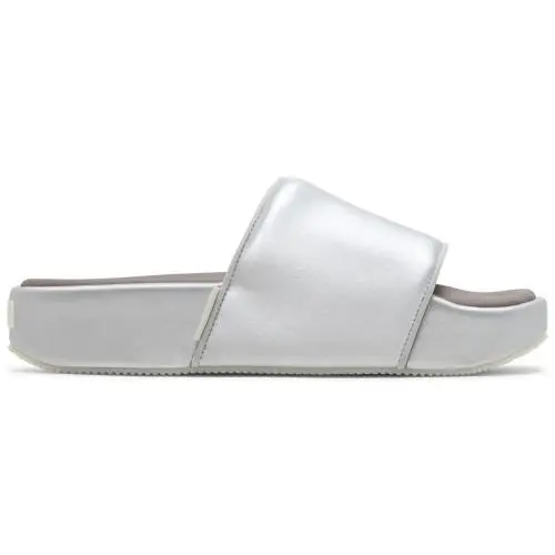 Men`s Size 12 Adidas Y-3 Silver Sandals Casual Slide Shoes HQ3665
