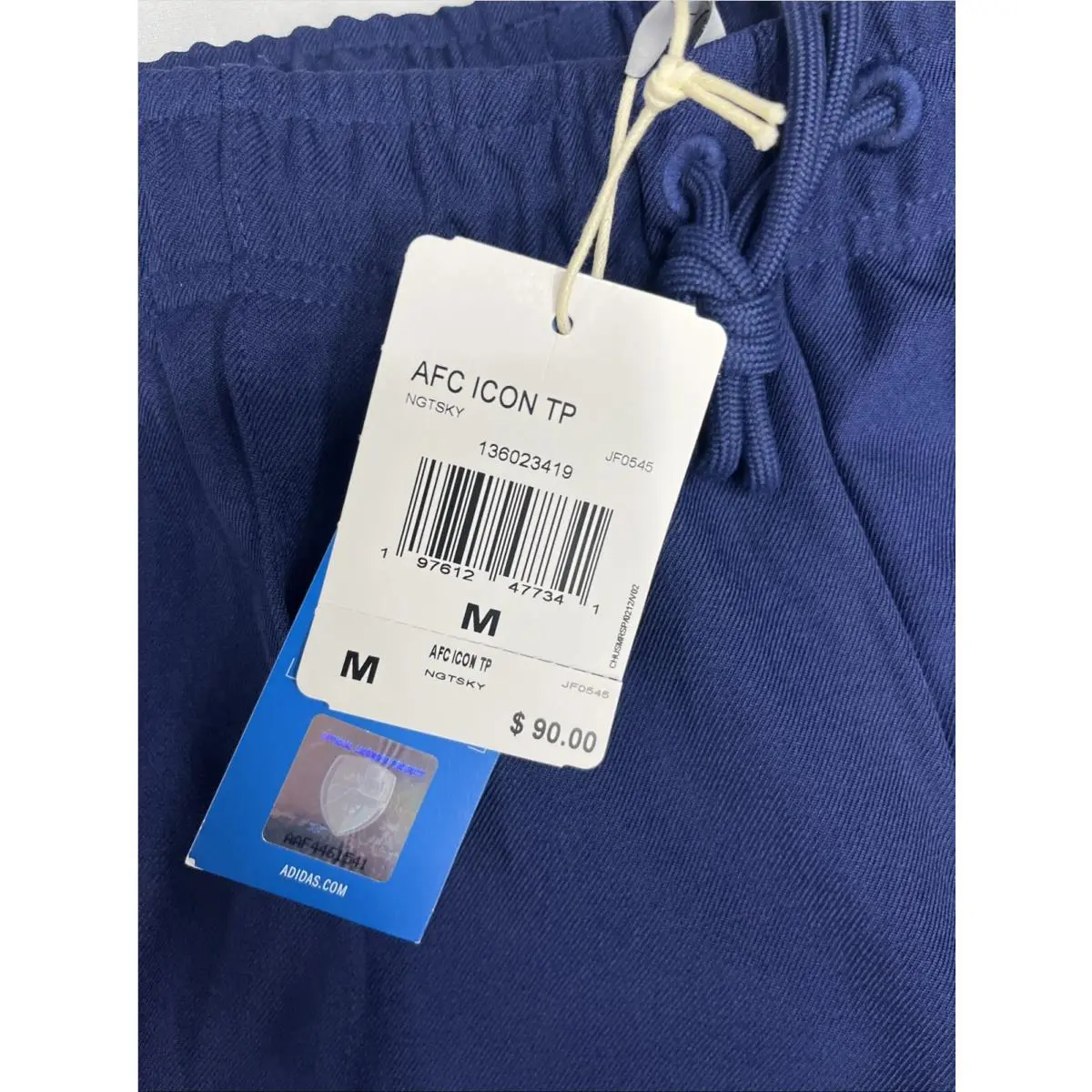 Adidas clothing - adidas Manchester United Terrace - Manchester United Terrace - JF0545 - Blue (UPC: 0197612477341) 3