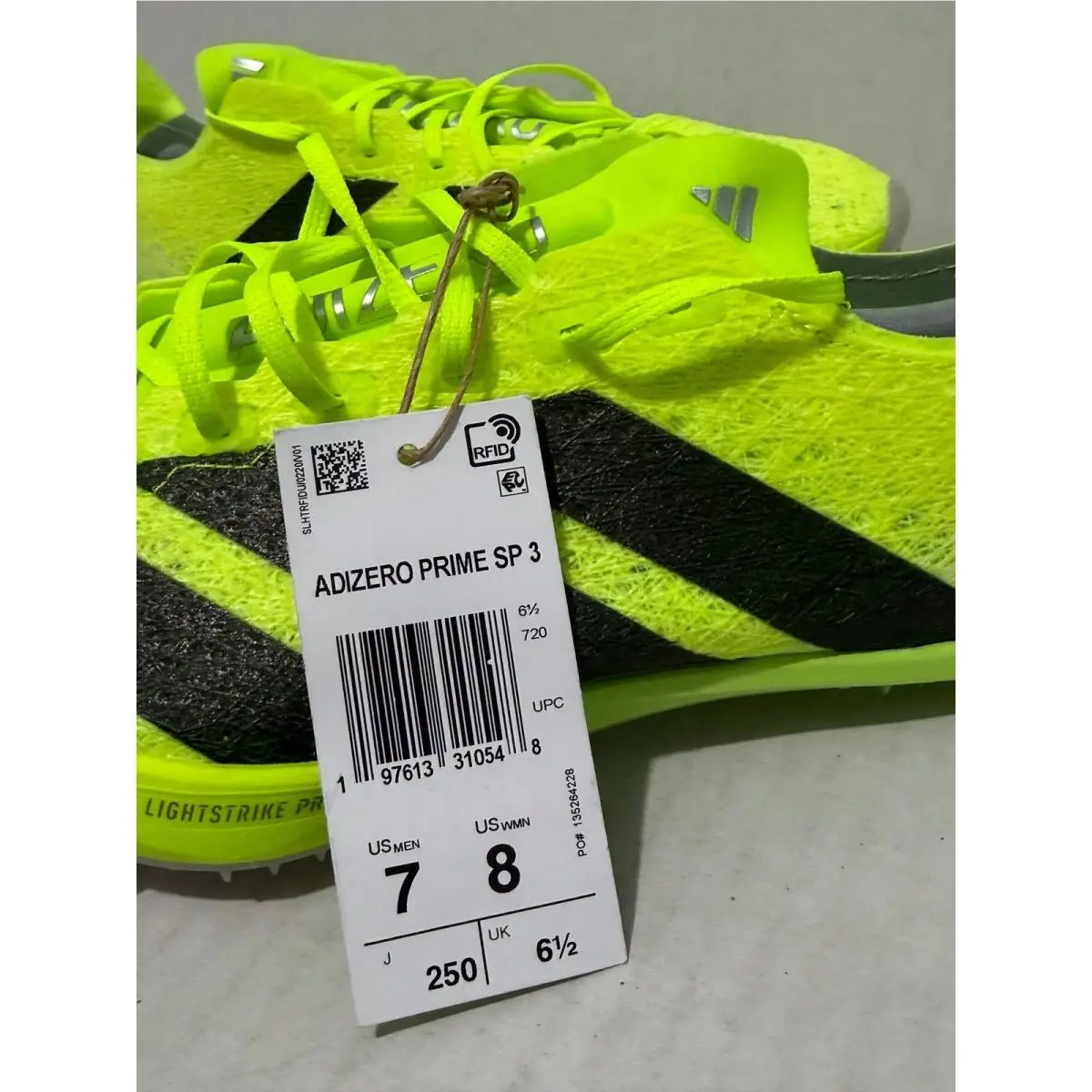 Adidas shoes - Adizero Prime SP 3 - Adizero Prime - Yellow 0
