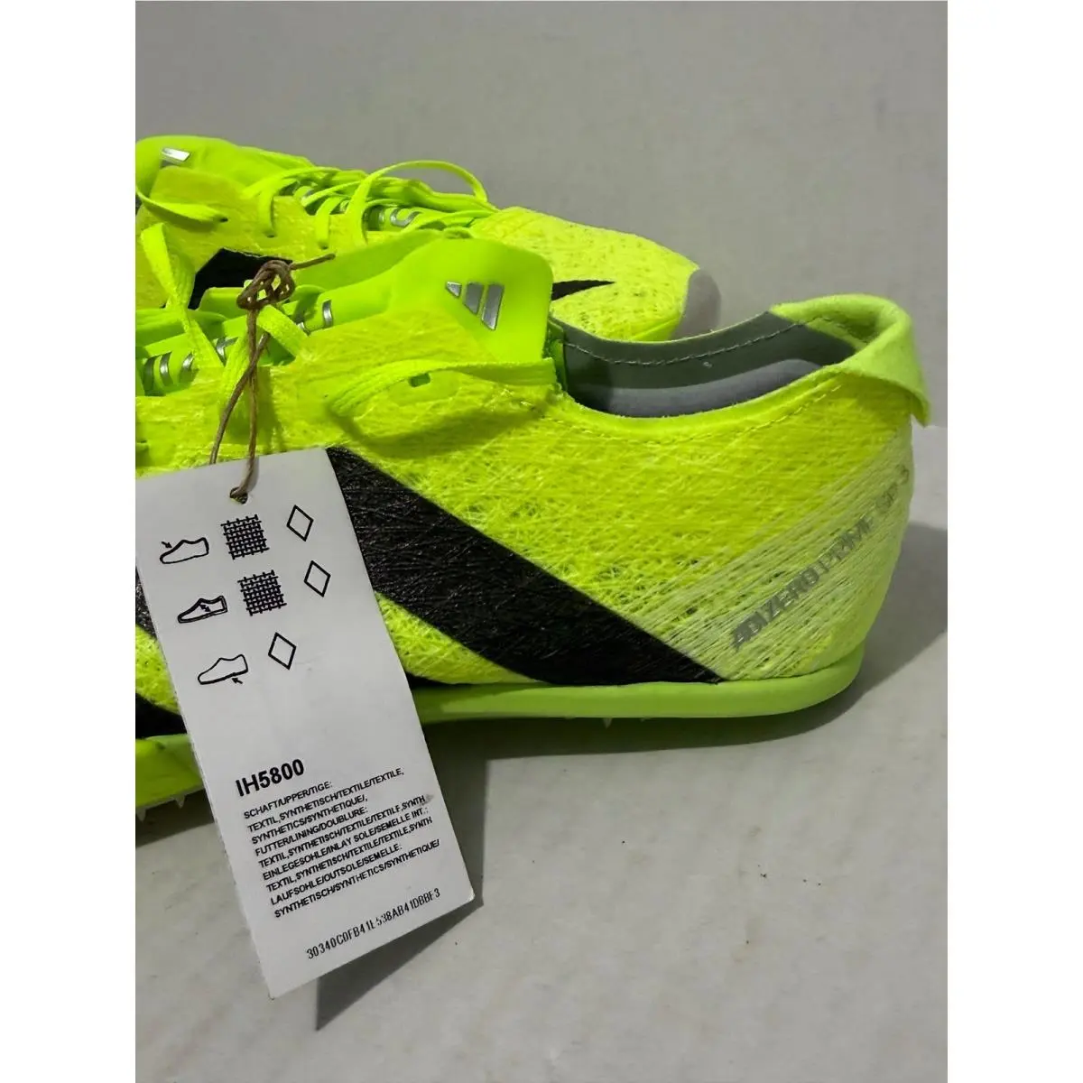 Adidas shoes - Adizero Prime SP 3 - Adizero Prime - Yellow 1