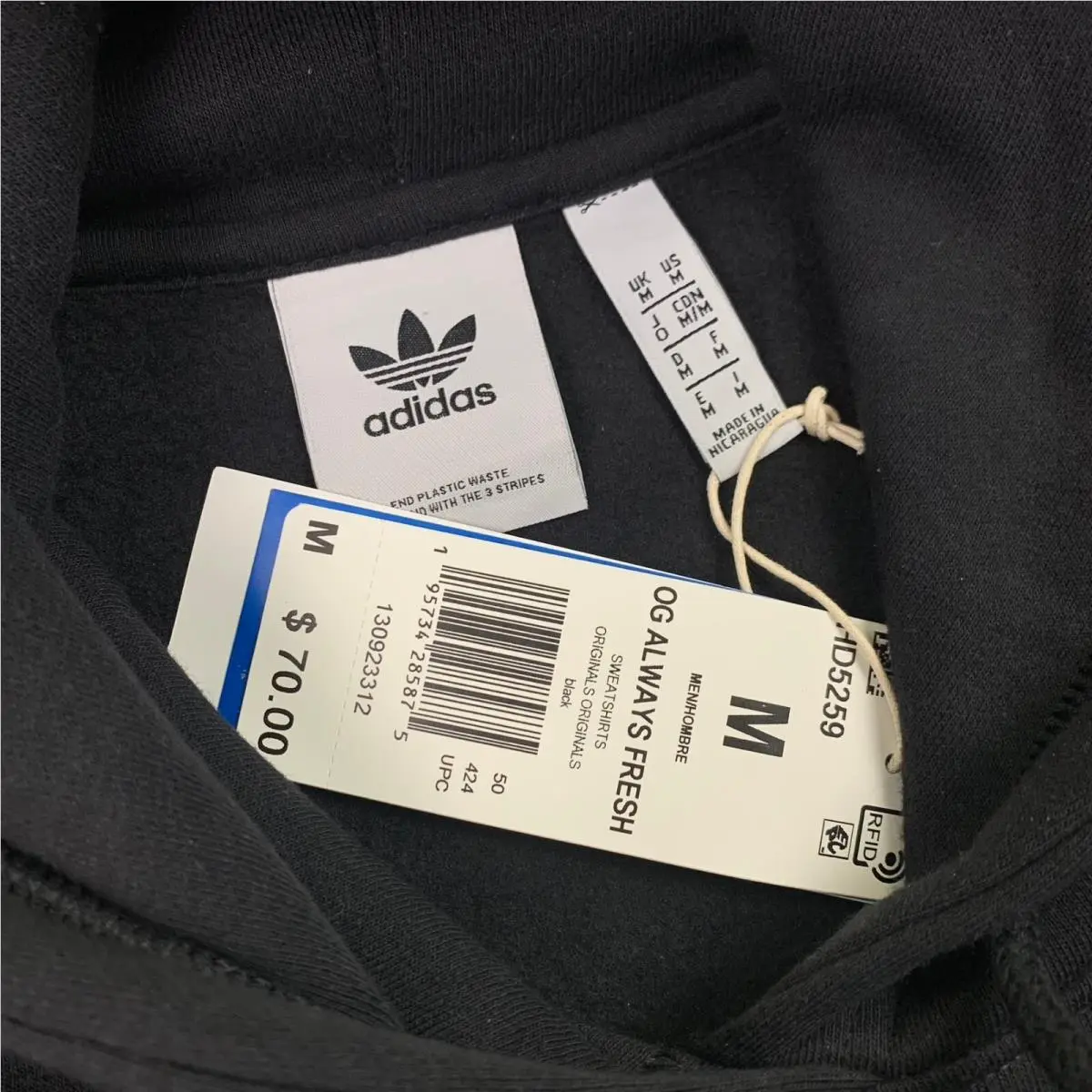 Adidas clothing - Black (UPC: 195734285875) 4