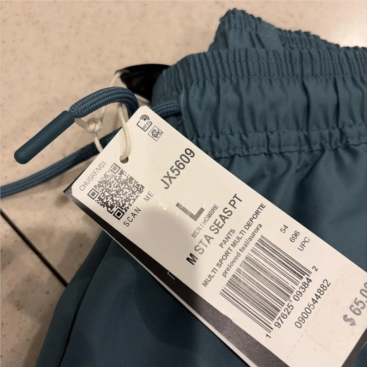 Adidas clothing - Blue 4
